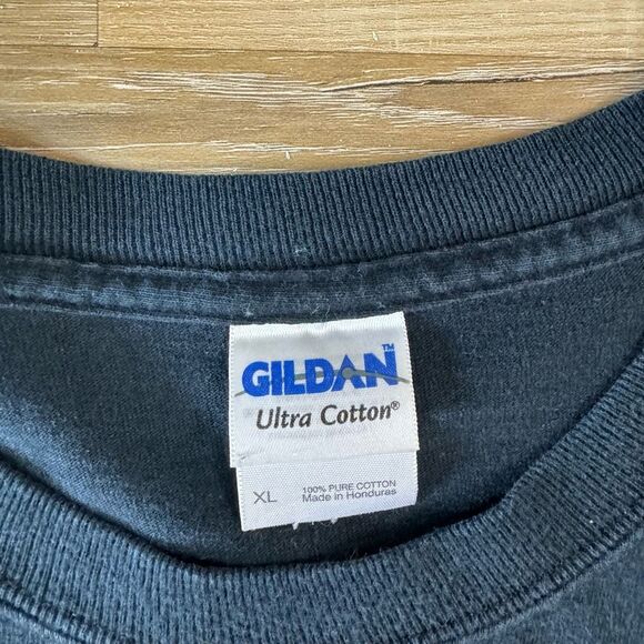 Vintage Y2K Ministry Black Long Sleeve Shirt Devil Graphic Size XL Industrial - Picture 2 of 4